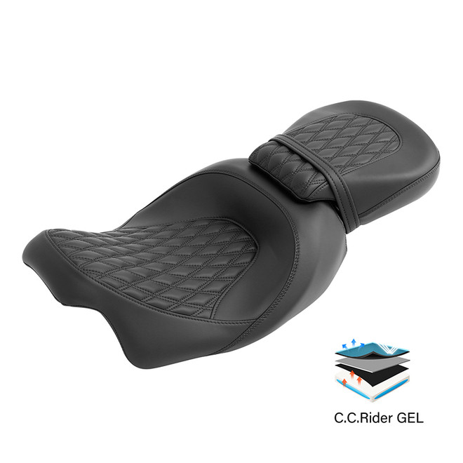 SC231-11-GBK TWO-PIECE 2-UP SEAT 09-UP FL CVO