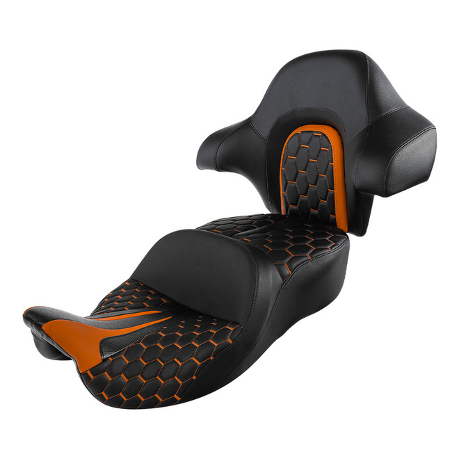 BAGGER COMB STRAPPED ONE-PIECE 2-UP SEAT 09-13 FL