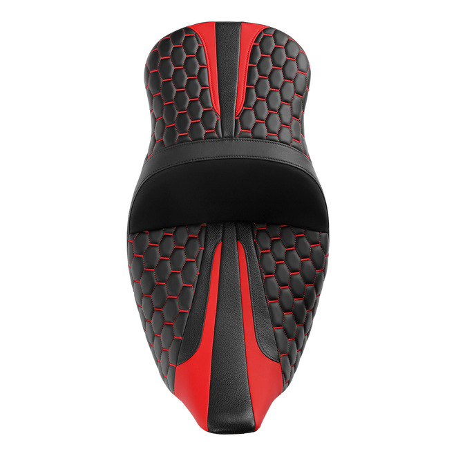 SC53-08-RD ONE-PIECE 2-UP SEAT 09-UP FL TOURING AND TRIKE.