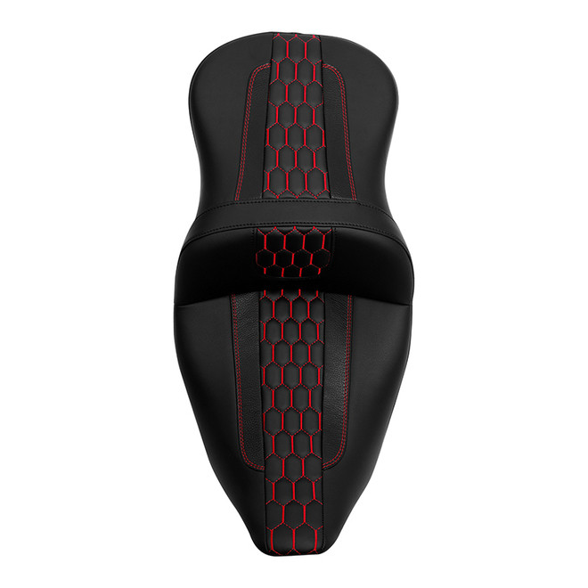 SC53-13-RD ONE-PIECE 2-UP SEAT 09-UP FL TOURING AND TRIKE.
