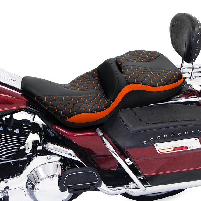 SC56-02-BO ONE-PIECE 2-UP SEAT 97-07 TOURING AND TRIKE MODEL