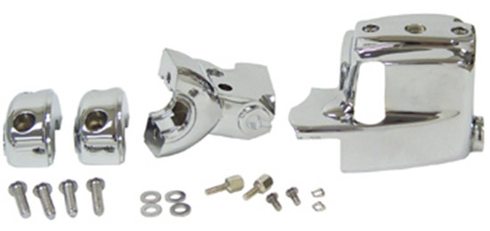 V-FACTOR HANDLEBAR CONTROL COVER KIT FOR BIG TWIN &amp; SPORTSTER