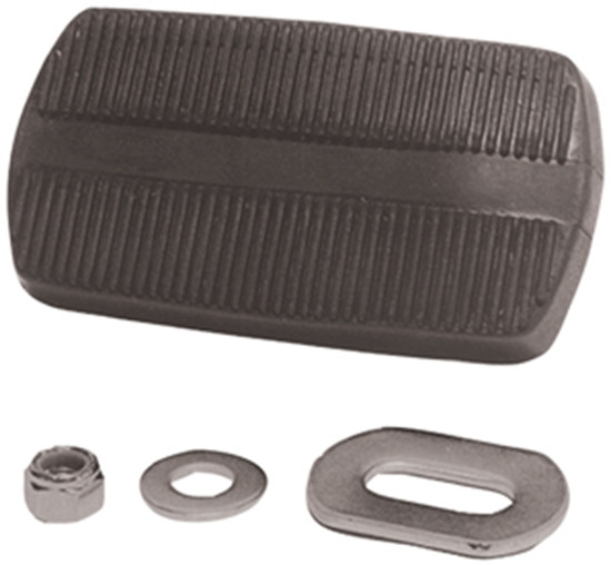 V-FACTOR OE STYLE FOOT BRAKE LEVER PADS FOR BIG TWIN