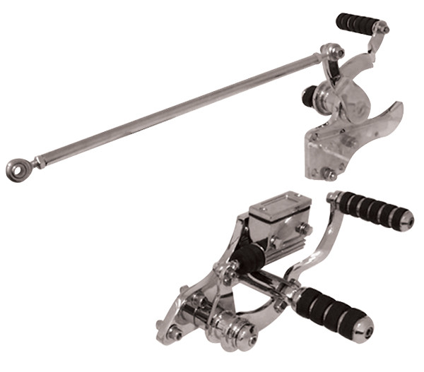 CUSTOM FORWARD CONTROL KITS FOR BIG TWIN 4 SPEED &amp; SOFTAIL