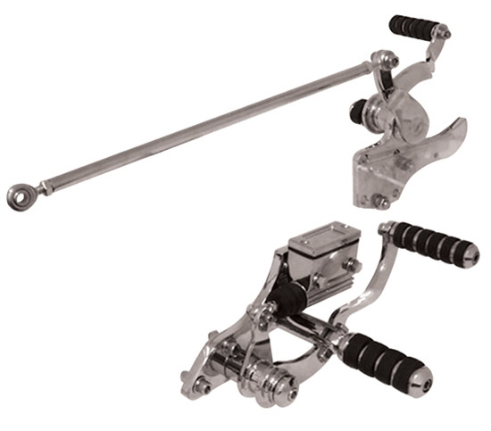 CUSTOM FORWARD CONTROL KITS FOR BIG TWIN 4 SPEED &amp; SOFTAIL