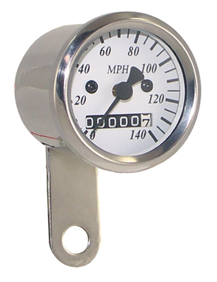 V-FACTOR 2:1 RATIO CUSTOM MINI SPEEDOMETERS FOR MOST MODELS