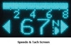 3000 SERIES DIGITAL SPEEDOMETER/TACHOMETER FOR  CUSTOM HANDLEBAR USE
