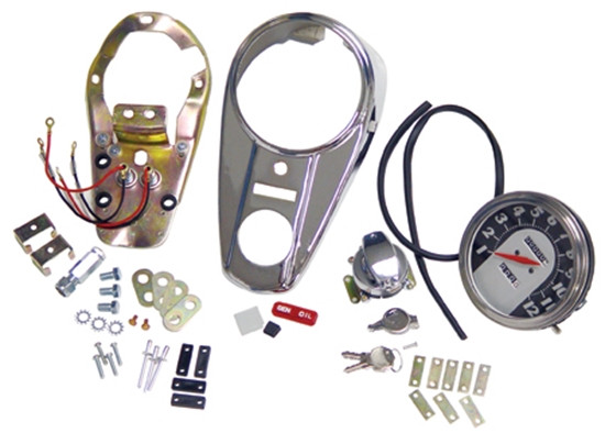 V-FACTOR INSTRUMENT PANEL COVER &amp; BASE KITS FOR FAT BOB GAS TANKS