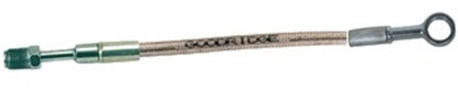 CLEAR COATED BRAIDED STAINLESS STEEL BRAKE HOSE FOR ALL MODELS