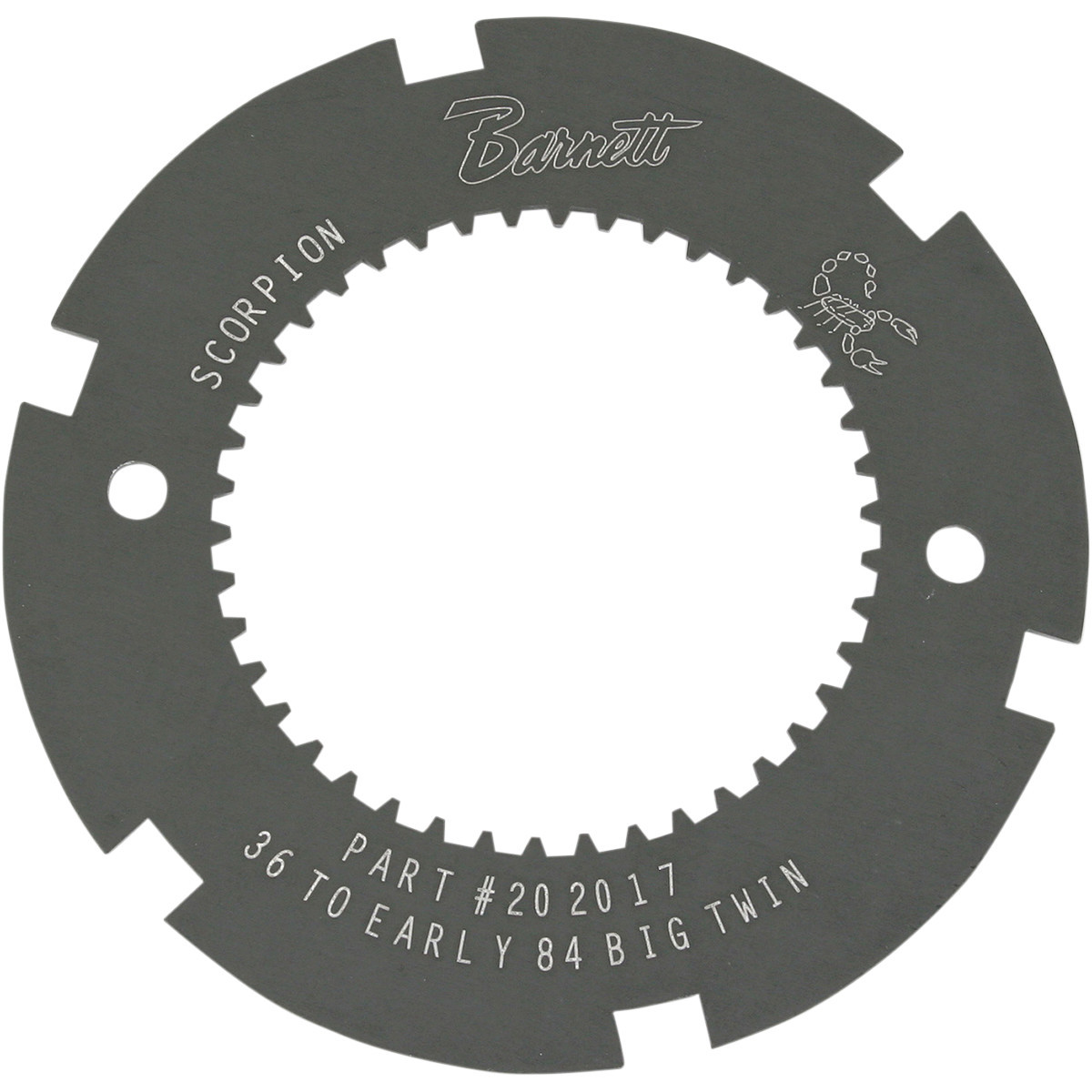 Barnett #6383080036 - Lock Plate - Clutch Basket - Scorpion - '36-'84 Harley-Davidson