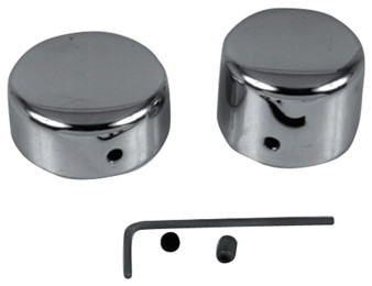 AXLE NUT COVER KITS FOR BIG TWIN &amp; SPORTSTER