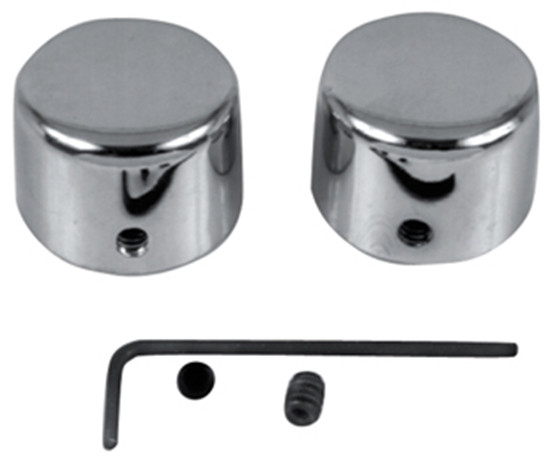 AXLE NUT COVER KITS FOR BIG TWIN &amp; SPORTSTER