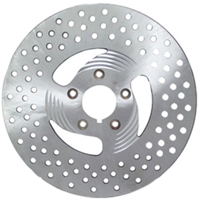3 SPOKE DRILLED BRAKE DISCS FOR BIG TWIN &amp; SPORTSTER