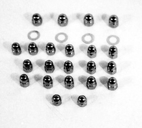 ROCKER ARM COVER &amp; SHAFT NUT KITS FOR SHOVELHEAD