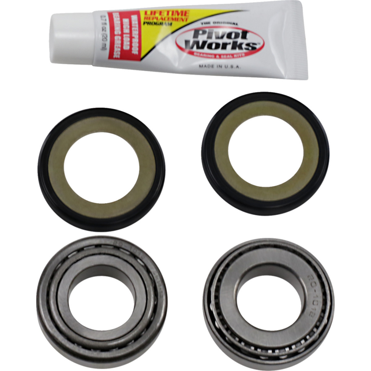 Pivot Works #PWSSK-HD01-000 - Steering Stem Bearing Kit