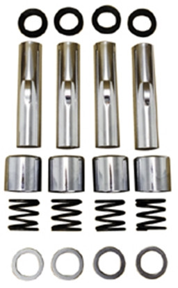 UPPER (INNER) PUSHROD COVER SET FOR BIG TWIN &amp;  SPORTSTER