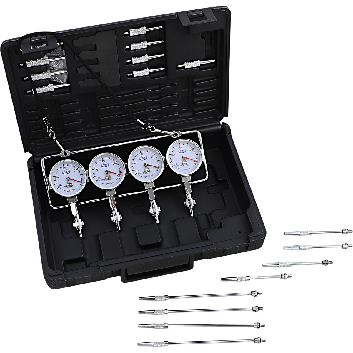 K&L Supply #35-3019 - Vacuum Gauge Set - Fuel Pressure - Deluxe