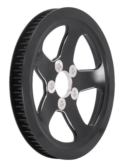 V-FACTOR 5 SPOKE REAR PULLEY FOR SPORTSTER