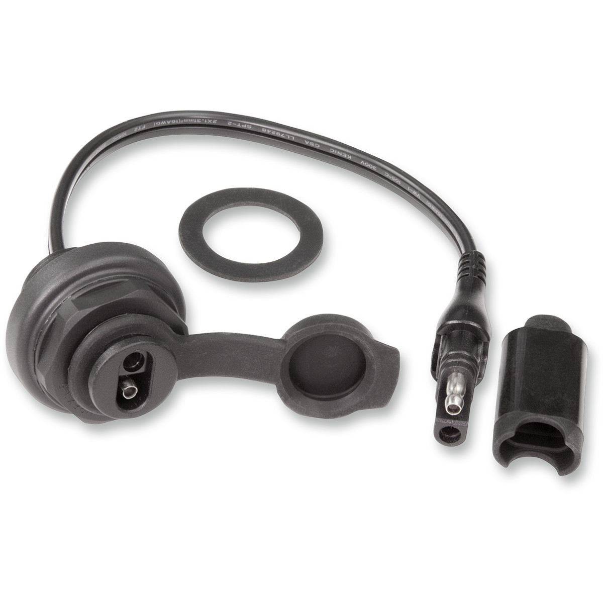 Tecmate #O-20 - SAE Panel Mount Socket - 12"