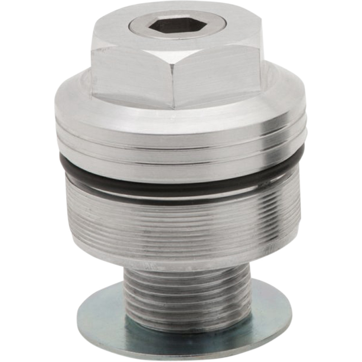 Burly Brand #B28-3001 - Fork Preload Adjuster - 49 mm - Machined Aluminum