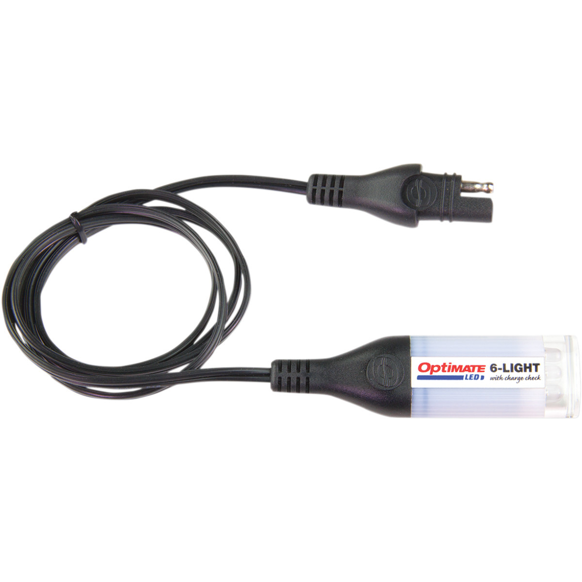 Tecmate #O-120 - Charge System Tester w/Flashlight - SAE/2 Pin Connector - LED