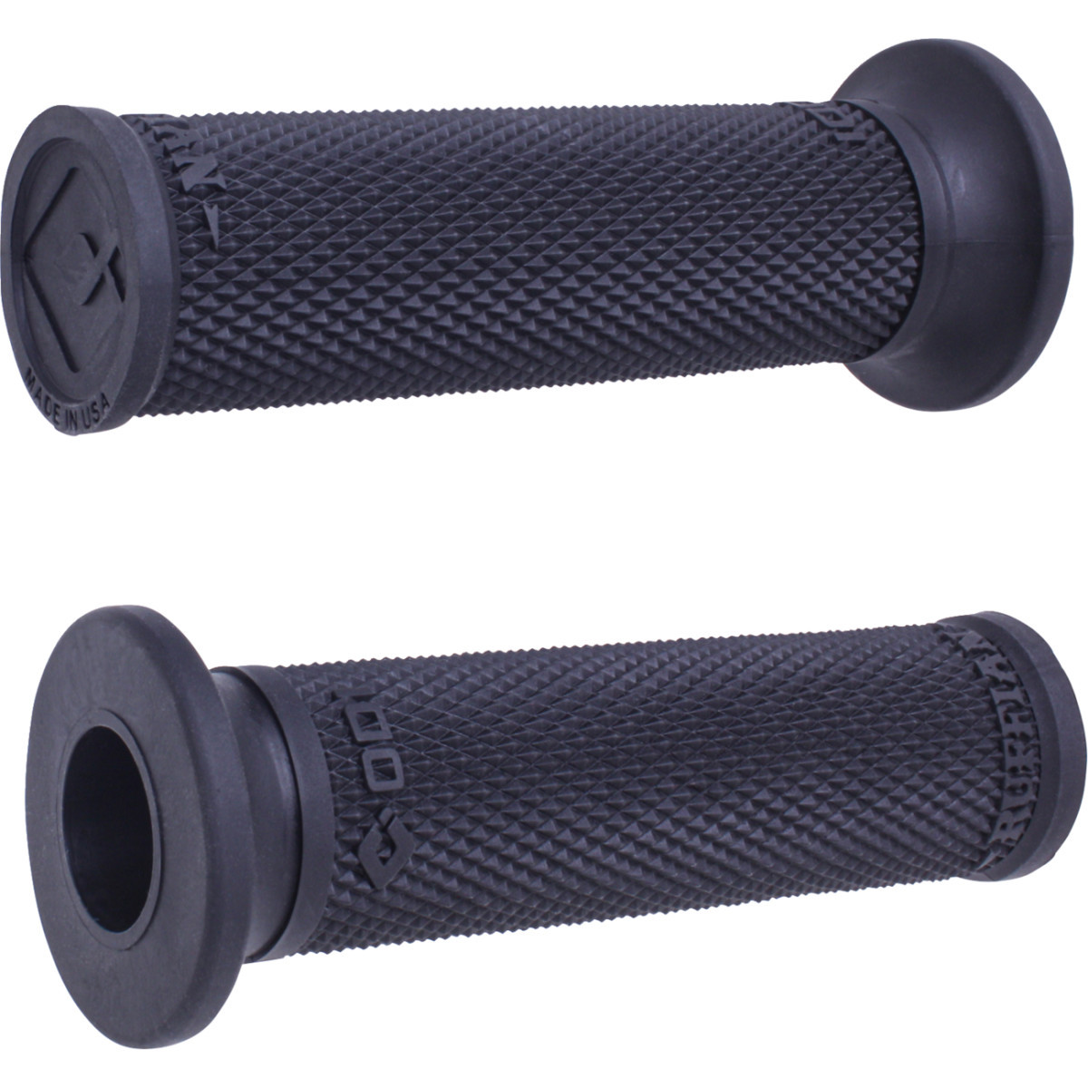 ODI #V00RFB - Ruffian Single Ply V-Twin Grips - Black