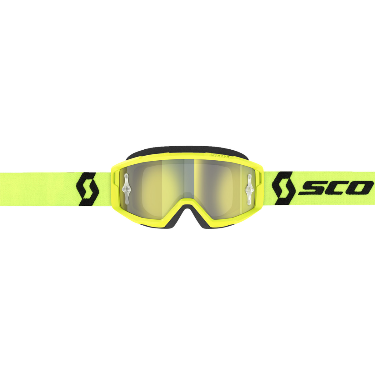 Scott #2785971017289 - Primal Goggle - Yellow/Black - Yellow Chrome Works Lens
