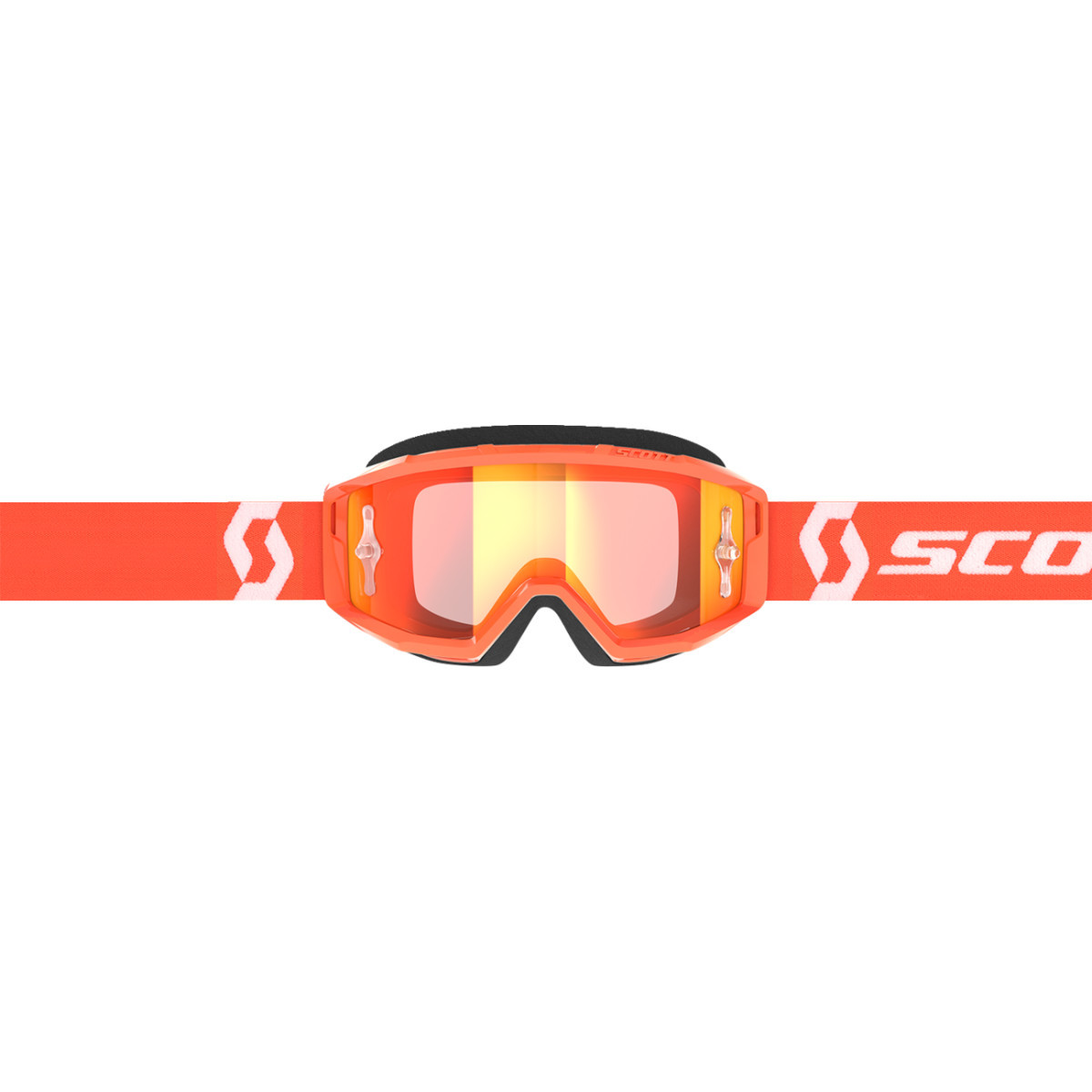 Scott #2785971362280 - Primal Goggle - Orange/White - Orange Chrome Works Lens