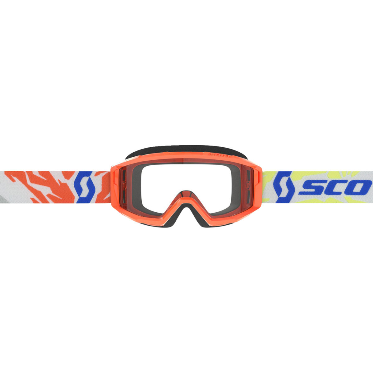 Scott #4030260036043 - Youth Primal Goggle - Orange - Clear Works Lens