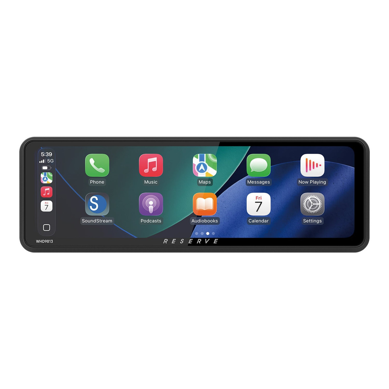 Precision Power Plug-N-Play OE Fit WIRELESS Apple® CarPlay® & Android Auto® Headunit for 1998-2013 Road Glides, Street Glides, 5V Preouts, 7.7" High-Defintion QLCD Display, IPX5.