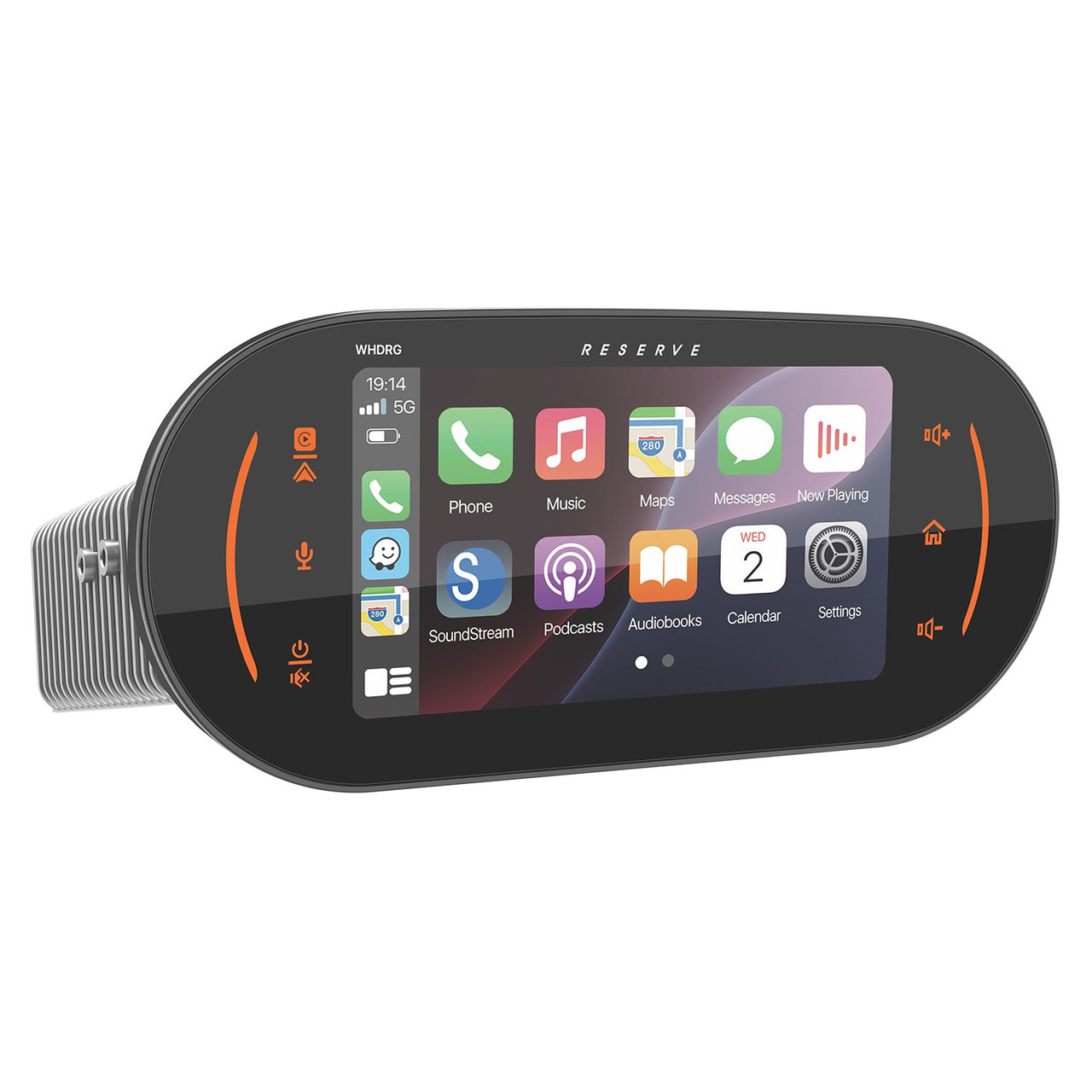 Precision Power Plug-N-Play OE Fit WIRELESS Apple® CarPlay® & Android Auto® Headunit for 1998-2013 Road Glides, 5V Preouts, QLCD 7" Screen, IPX5.