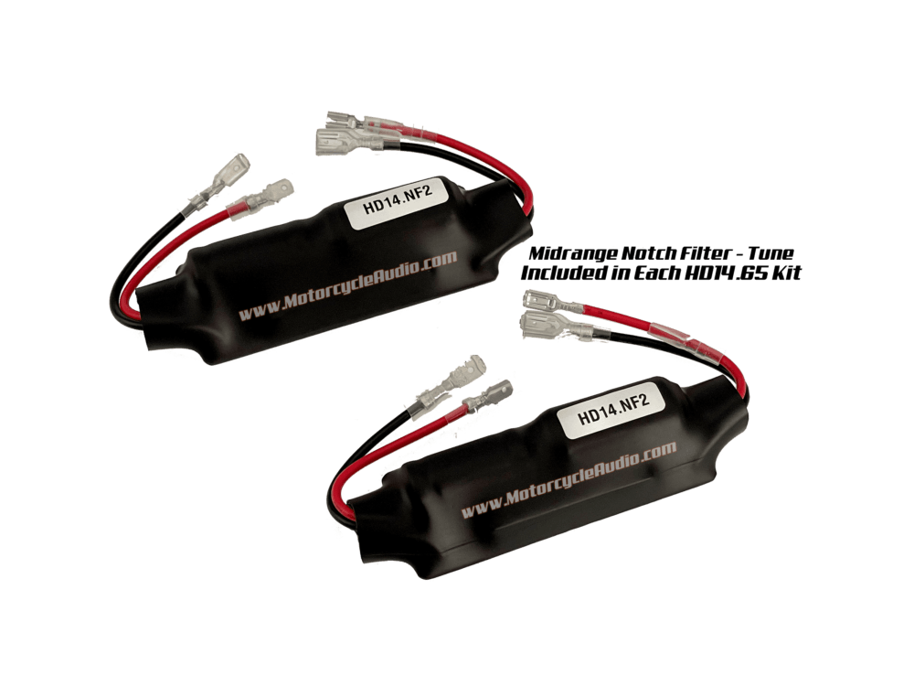 Precision Power 6.5" Fairing Speaker Upgrade Kit; 4 Ohm