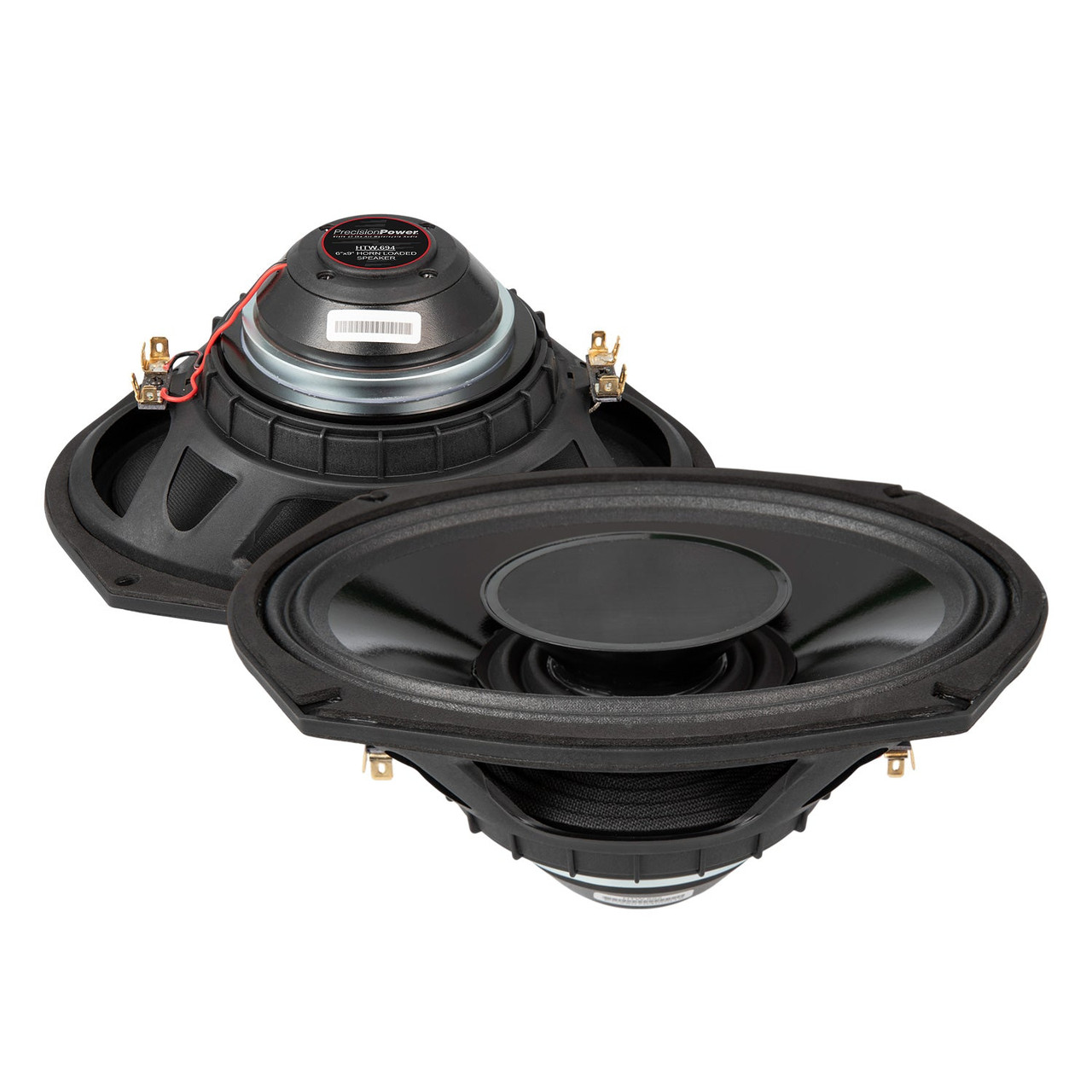 Precision Power Waterproof 6"x9" High efficiency Horn Loaded Speaker; 2-Ohm