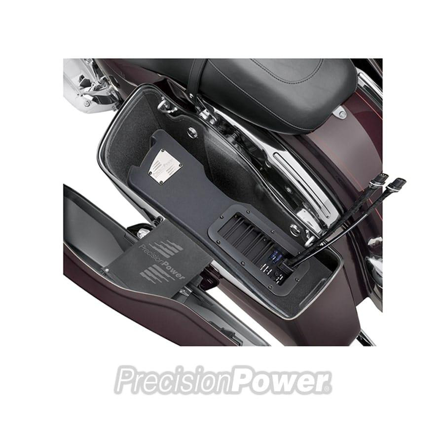 Precision Power 2014-2023 Powered Saddlebag Subwoofer; Clutch Side