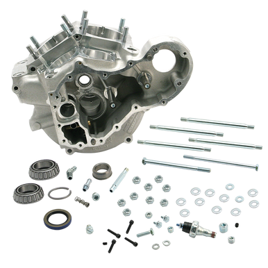 S&S Cycle #31-0026 - Crankcase, Assembly, 3-5/8" Bore, Alt/Gen, Packaged, 1948-'84 Custom bt