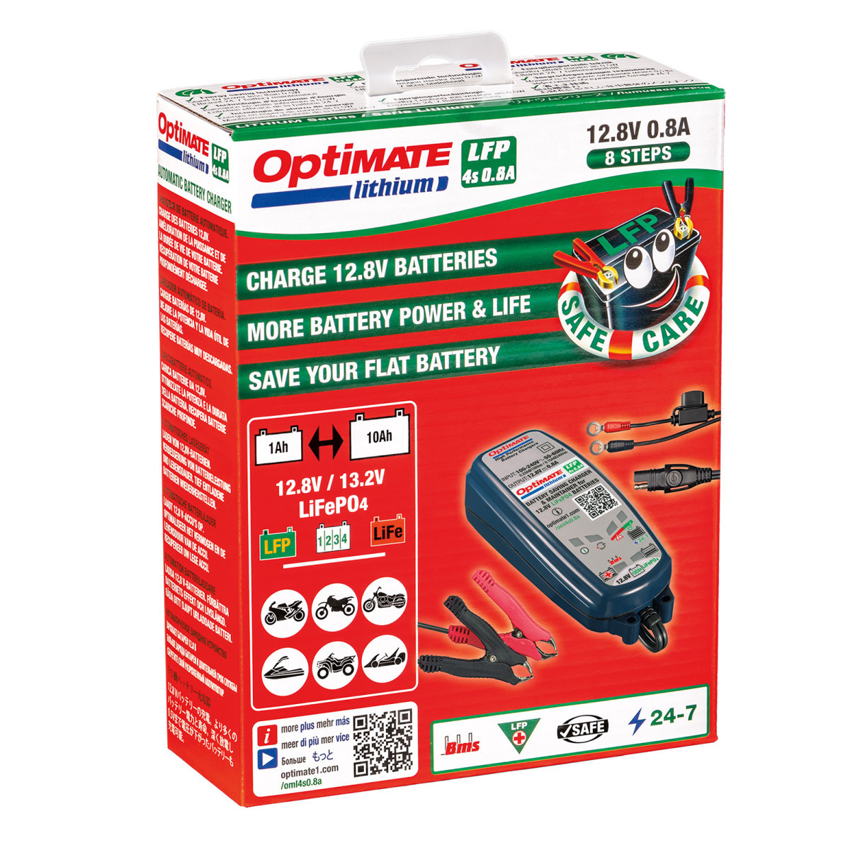 Tecmate #TM471 - Battery Charger/Maintainer - Lithium