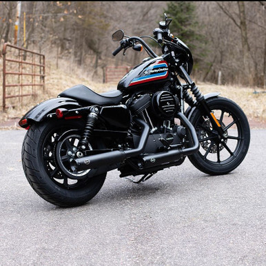 S&S Cycle #550-1001 - Muffler, Kit, Grand National, ECE Approved, Black, 2014-'20 xl