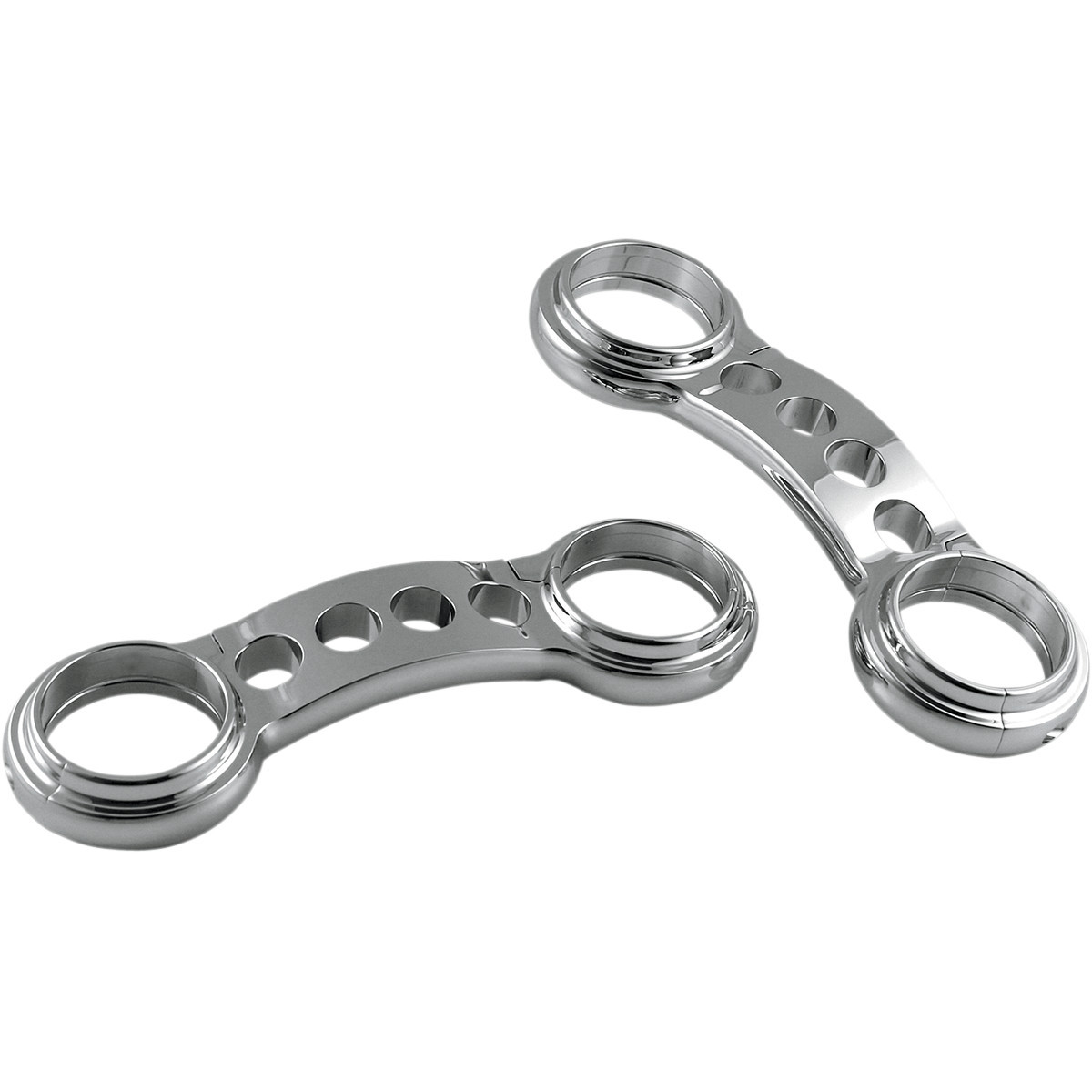 Custom Cycle Engineering #TB 2649-1 WG - Fork Brace - 49 mm - Chrome - '06-'08 FXDWG | '08-'17 FXDF