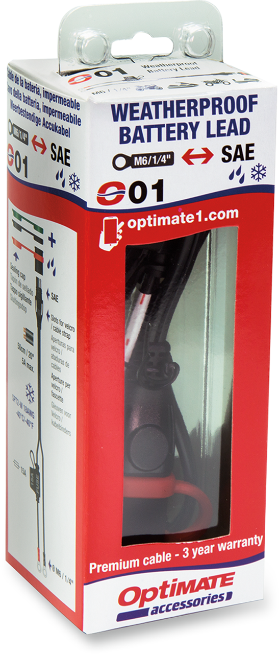 Optimate® Permanent Battery Lead O-01