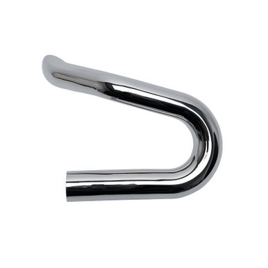 S&S Cycle #551-1059 - Heat Shield, Rear, 2 into 1, SuperStreet, Chrome, 2018-'23 M8 Softail, Fat Boy and Breakout