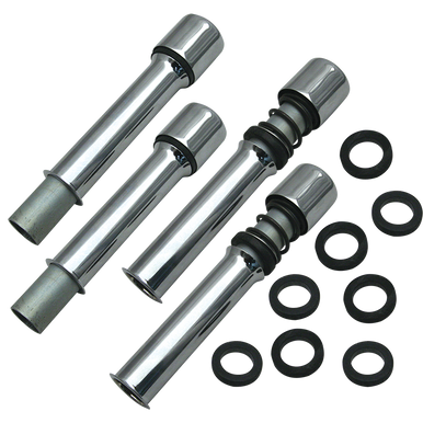 S&S Cycle #106-3949 - Pushrod Cover, Kit, Natural, Stock 1936-'47 OHV bt & KN-Series