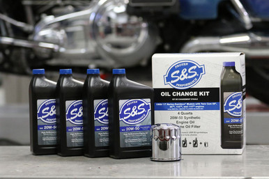 S&S Cycle #3601-0413 - Oil, Change Kit, S&S Cycle, Twin Cam