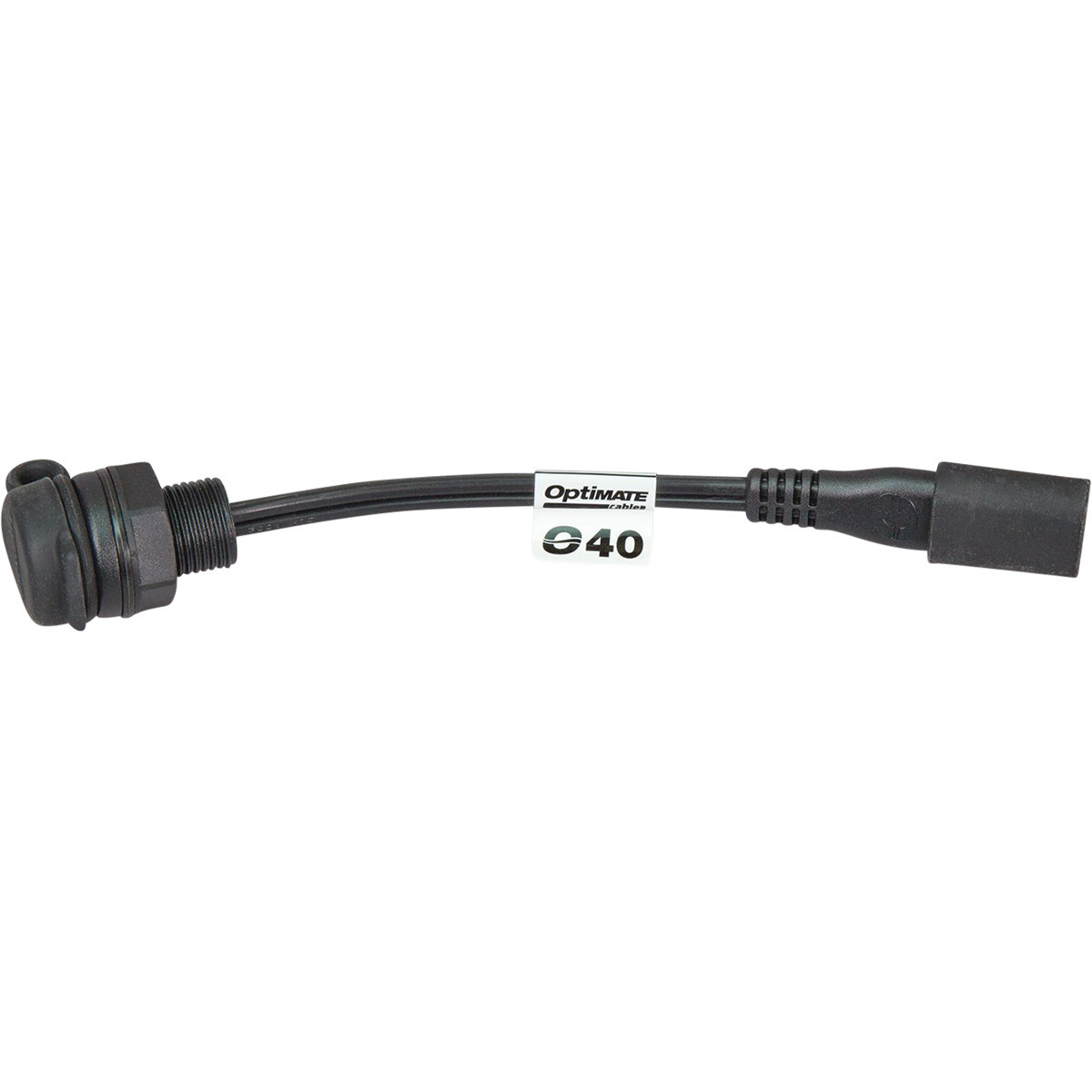 Tecmate #O-40S - Weatherproof SAE Thin Panel Mount Socket O-40 - Short