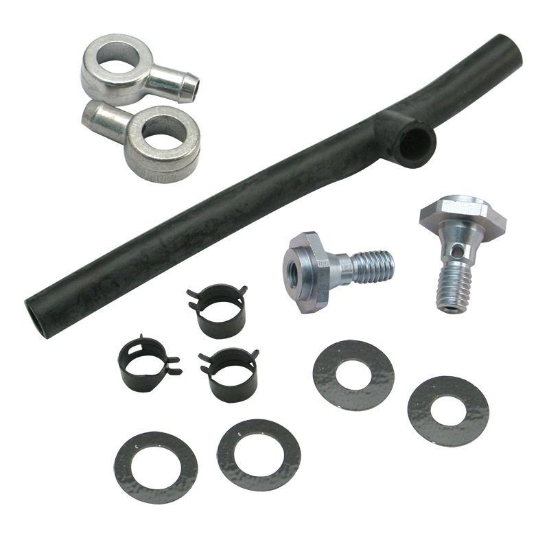 S&S Cycle #17-0455 - Hardware Kit, Breather, Single Bore, Delphi, Stock EFI, 2001-'06 bt