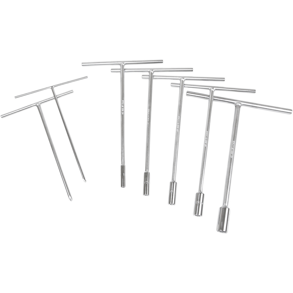 Motorsport Products #76055 - T-Handle Tools - Socket/Screwdriver - Set of 7