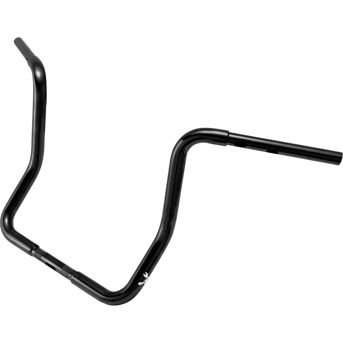 Burly Brand #B12-2102B - 1-1/4" Bagger Ape Hanger Handlebar - Touring - 15" - Black