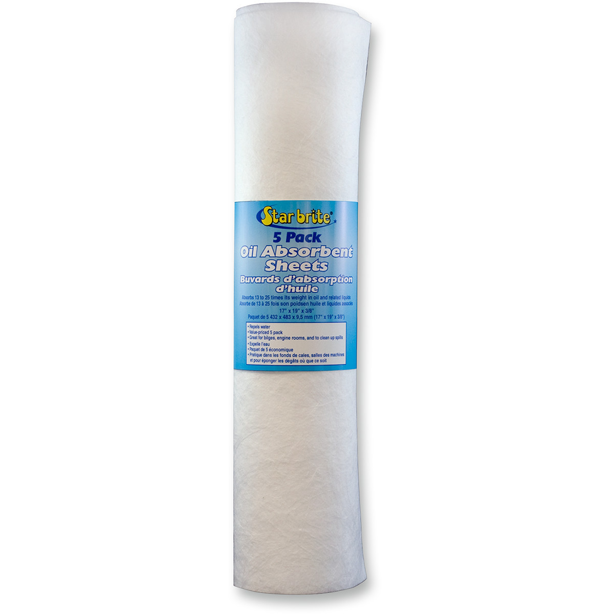 Star Brite #091845 - Oil Pad - Absorbent - 17 x 19 - 5-Pack