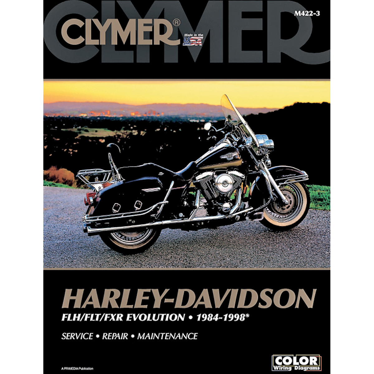 Clymer #CM4223 - Manual - Harley-Davidson - FLH / FLT / FXR Evolution '84-'98