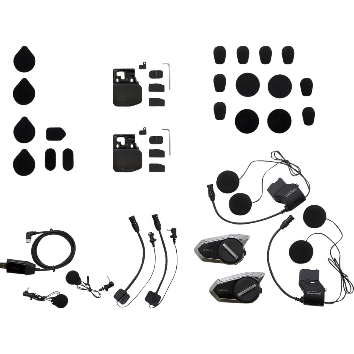 Sena #50S-10D- - Intercom - 50S - HD Speakers - Dual Pack