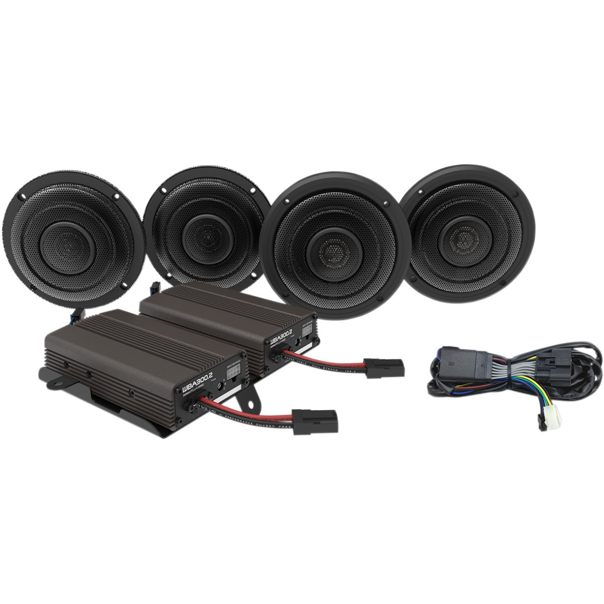 Wild Boar Audio #WBA ULTRA KIT - Front/Rear Speaker Kit with Amp